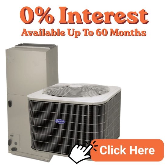 Carrier Comfort Series AC unit and air handler